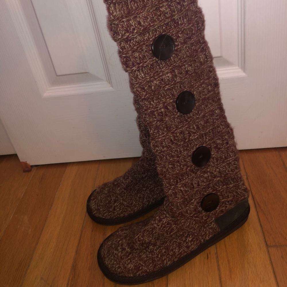MUK LUK knitted boots